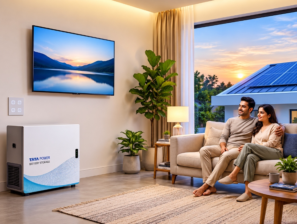 TATA Power Battery Storage - Power on Demand